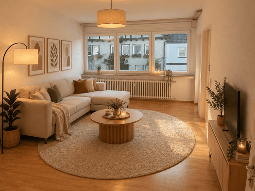Wohnung zur Miete nur mit Wohnberechtigungsschein 274 € 3 Zimmer 56,1 m² 1. Geschoss frei ab 15.10.2026 Peterstraße 14 Zentrum Iserlohn 58636
