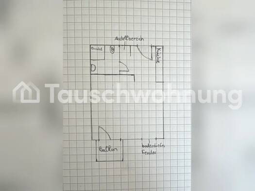 Studio zur Miete Tauschwohnung 380 € 1 Zimmer 33 m² 2. Geschoss Bornstedt Potsdam 14469