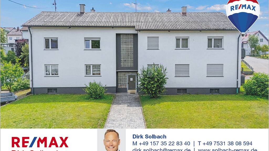 Wohnung zum Kauf 159.000 € 2 Zimmer 66,2 m² Graf-Mangold-Straße 6 Meßkirch 88605