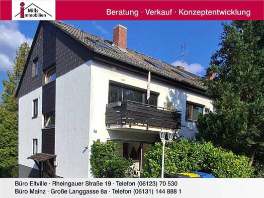 Einfamilienhaus zum Kauf 895.000 € 10,5 Zimmer 350 m² 1.152 m² Grundstück Eltville Eltville am Rhein 65343