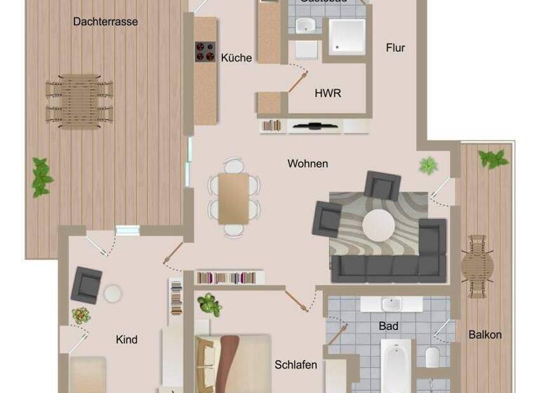 Wohnung zur Miete 1.650 € 3 Zimmer 127 m² 3. Geschoss frei ab 01.07.2026 Mühlstraße 17 Bitterfeld Bitterfeld-Wolfen 06749