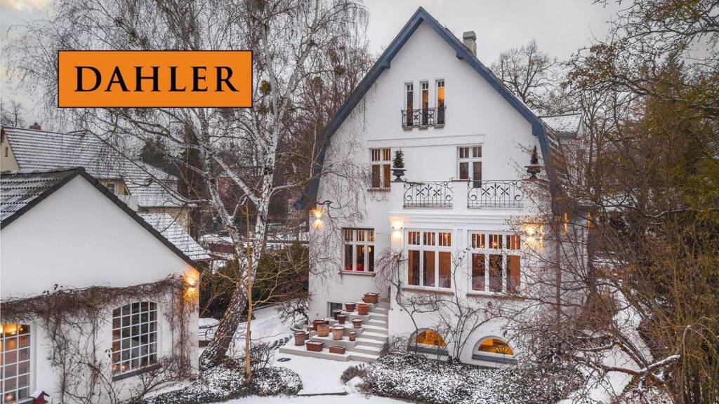 Villa zum Kauf 3.350.000 € 8 Zimmer 316 m² 1.089 m² Grundstück Babelsberg Nord Potsdam 14482