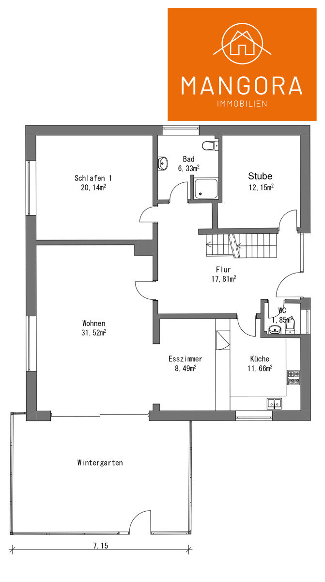 Einfamilienhaus zum Kauf 280.000 € 6 Zimmer 180 m²<br/>Wohnfläche 800 m²<br/>Grundstück Bürgerpark Bremerhaven 27574