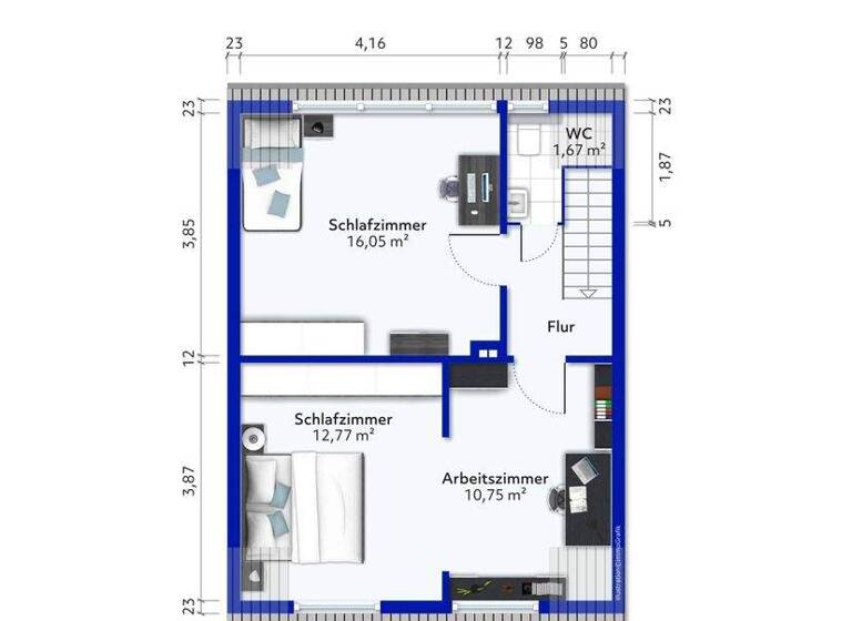 Doppelhaushälfte zum Kauf 550.000 € 4 Zimmer 110 m² 578 m² Grundstück Gerresheim Düsseldorf 40625