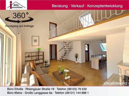 Maisonette zum Kauf 528.000 € 4,5 Zimmer 127 m² 2. Geschoss Bretzenheim Mainz 55128
