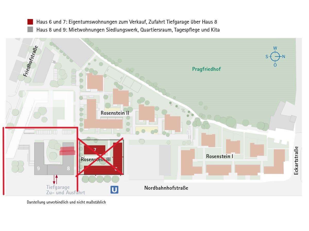 Wohnung zur Miete 2.005 € 5 Zimmer 112 m²<br/>Wohnfläche 5.<br/>Geschoss 01.12.2024<br/>Verfügbarkeit Nordbahnhofstraßeb 23b Am Pragfriedhof Stuttgart 70191