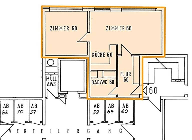 Wohnung zum Kauf provisionsfrei 299.000 € 2 Zimmer 45,8 m² 5. Geschoss Wadzeckstraße 11 Mitte Berlin 10178