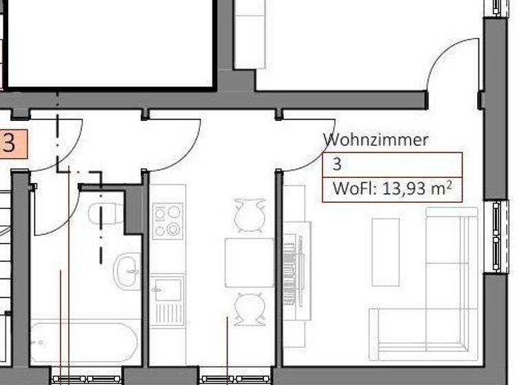 Wohnung zur Miete 350 € 2 Zimmer 45 m² frei ab sofort Waldsassen 95652