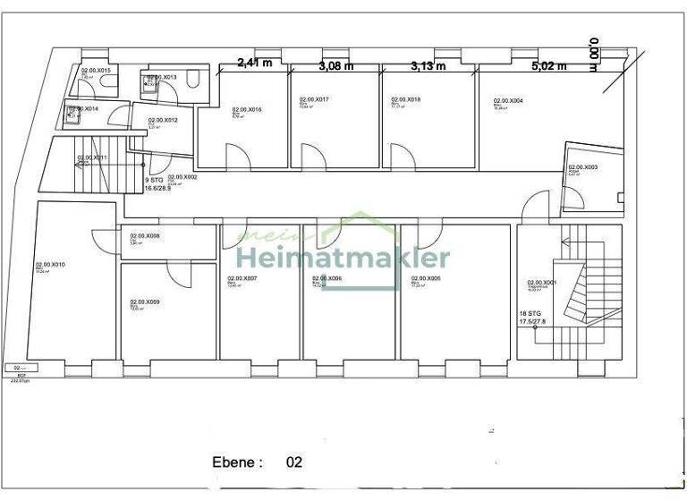 Bürogebäude zur Miete 960 € 160 m² Bürofläche Aschersleben 06449