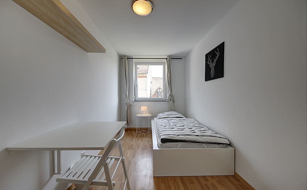 Wohnung zur Miete Wohnen auf Zeit 585 € 3 Zimmer 8 m²<br/>Wohnfläche 05.12.2024<br/>Verfügbarkeit Aachener Straße 8 Neckarvorstadt Stuttgart 70376