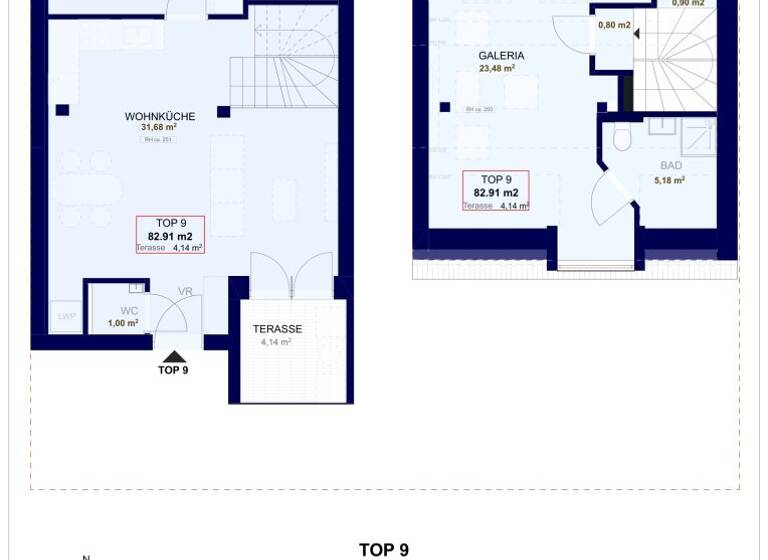 Wohnung zum Kauf 595.000 € 3 Zimmer 83,6 m² 4. Geschoss Wien 1170