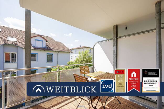 Wohnung zur Miete 1.240 € 3 Zimmer 86 m² 2. Geschoss Marbach Marbach am Neckar 71672