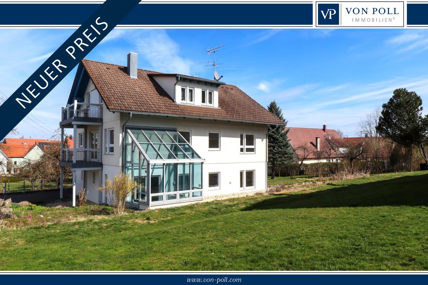 Mehrfamilienhaus zum Kauf 519.000 € 11 Zimmer 250 m²<br/>Wohnfläche 900 m²<br/>Grundstück Ödenwaldstetten Ödenwaldstetten 72531