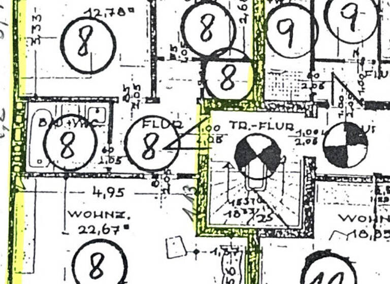 Wohnung zum Kauf 134.900 € 2 Zimmer 52 m² 2. Geschoss Hastedt Bremen 28207