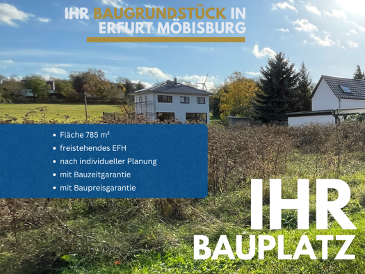 Grundstück zum Kauf provisionsfrei 210.000 € 785 m² Grundstück Möbisburg-Rhoda Erfurt 99094