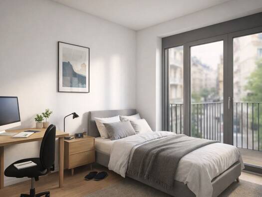 Wohnung zum Kauf - Erstbezug 399.000 € 3 Zimmer 49,7 m² 1. Geschoss Schöneberg Tempelhof-Schöneberg 10829