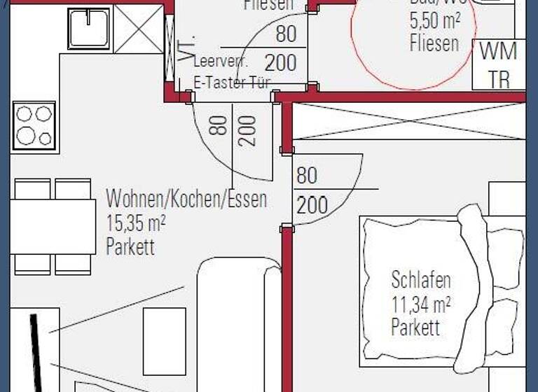 Wohnung zum Kauf - Neubau 191.444 € 2 Zimmer 39,8 m²<br/>Wohnfläche Ried im Innkreis 4910