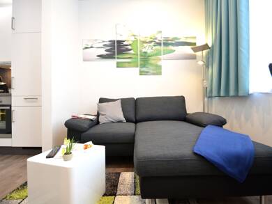 Studio zur Miete Wohnen auf Zeit 1.145 € 1 Zimmer 21 m² frei ab sofort Kaiserstraße 73 Offenbach am Main Offenbach am Main 63065