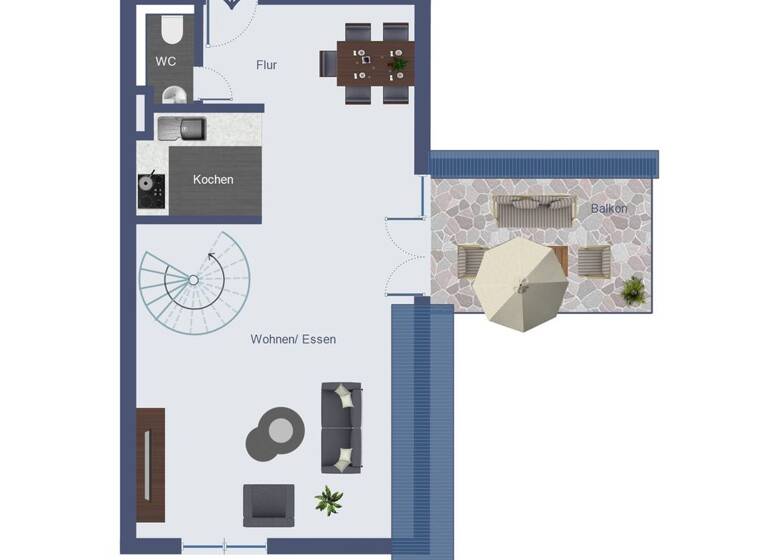 Maisonette zum Kauf 215.000 € 2,5 Zimmer 77,7 m² Bad Urach 72574