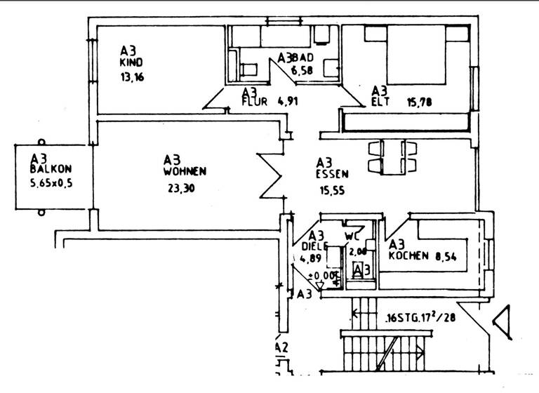 Wohnung zum Kauf 339.000 € 4 Zimmer 97,6 m² EG Rastatt 76437