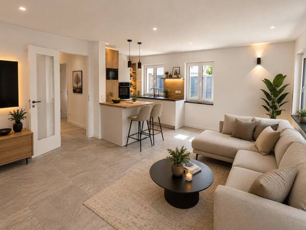 Doppelhaushälfte zum Kauf - Erstbezug provisionsfrei 999.900 € 5 Zimmer 152,4 m² 206 m² Grundstück frei ab sofort Erlenweg Faistenhaar Brunnthal 85649