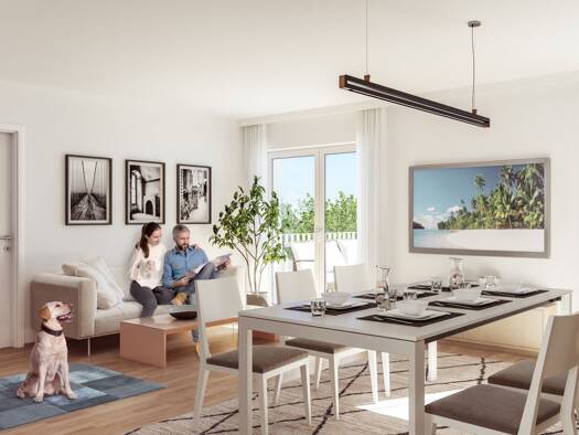 Wohnung zum Kauf - Erstbezug 259.600 € 2 Zimmer 44,4 m² 2. Geschoss Graumannpark 4 Traun 4050