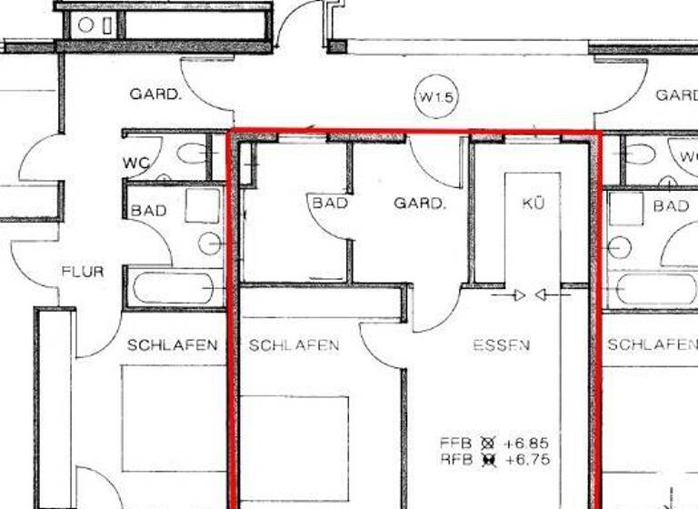 Wohnung zum Kauf 185.000 € 2 Zimmer 51,4 m²<br/>Wohnfläche Erbach Erbach 89155