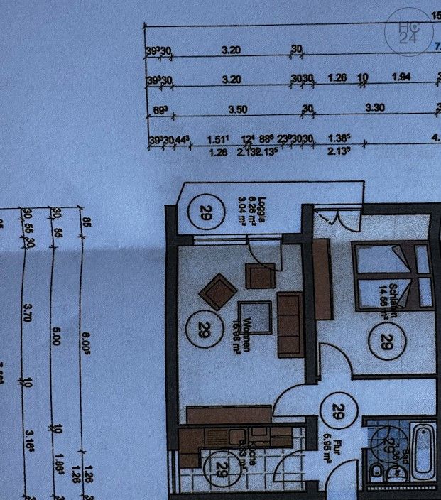 Wohnung zur Miete Wohnen auf Zeit 1.000 € 2 Zimmer 50 m²<br/>Wohnfläche 01.02.2025<br/>Verfügbarkeit Halde Kempten 87439