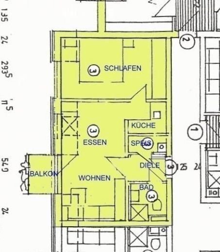 Wohnung zum Kauf 129.000 € 2 Zimmer 36,5 m²<br/>Wohnfläche 2.<br/>Geschoss Stein Stein 90547