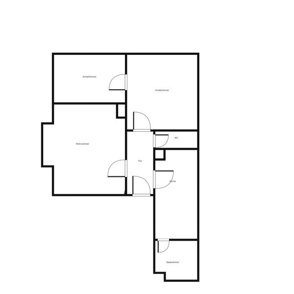 Wohnung zur Miete 545 € 3 Zimmer 55,8 m²<br/>Wohnfläche 1.<br/>Geschoss 21.12.2024<br/>Verfügbarkeit Erlenstr. 39 Oberndorf Oberndorf 78727