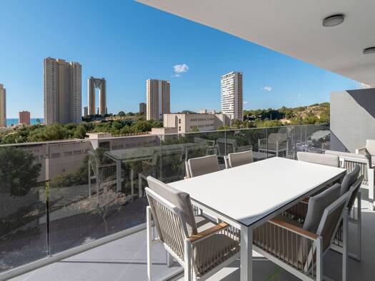Wohnung zum Kauf provisionsfrei 564.000 € 4 Zimmer 130 m² 17. Geschoss Benidorm, Alicante 03501