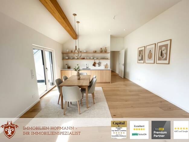 Wohnung zur Miete - Erstbezug 880 € 3 Zimmer 73,8 m² 3. Geschoss Landau Landau an der Isar 94405