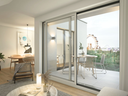 Maisonette zum Kauf - Neubau 932.900 € 3 Zimmer 85,2 m² 6. Geschoss frei ab 31.10.2026 Wien(Stadt) 1020