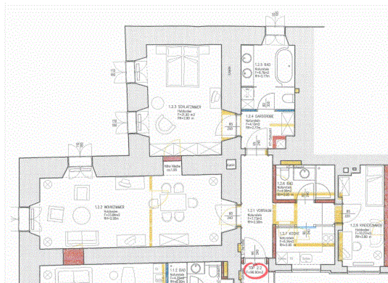 Wohnung zur Miete 1.450 € 3 Zimmer 96,9 m² 1. Geschoss frei ab 01.03.2026 Salzburg 5020