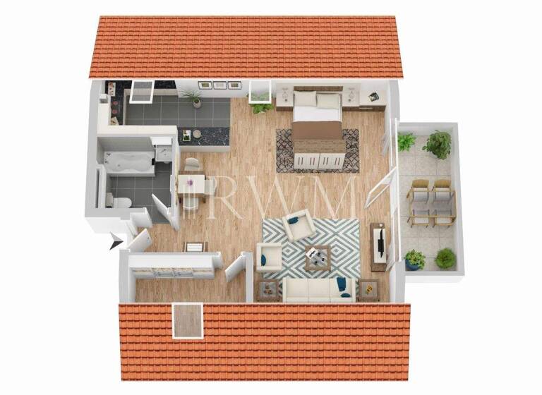 Wohnung zum Kauf 199.000 € 1,5 Zimmer 43 m² Gerlingen 70839