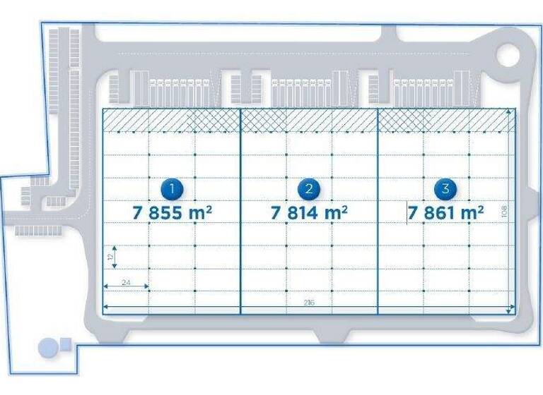 Halle/Industriefläche zur Miete provisionsfrei 6,25 € 23.530 m² Lagerfläche teilbar ab 7.814 m² Gifhorn 38518