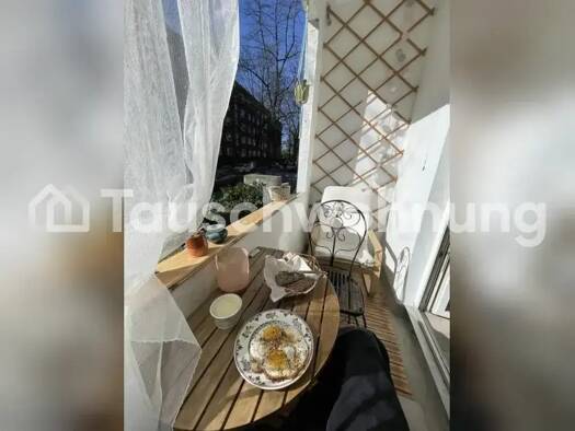 Wohnung zur Miete Tauschwohnung 545 € 2 Zimmer 45 m² EG Alsterdorf Hamburg 22081