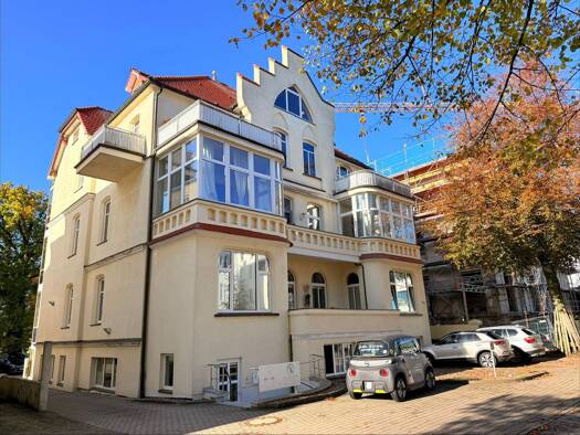 Terrassenwohnung zur Miete 1.190 € 2 Zimmer 79,3 m² Geschoss 4/4 frei ab sofort Schillerstr. 12 a Seebad Warnemünde Rostock 18119
