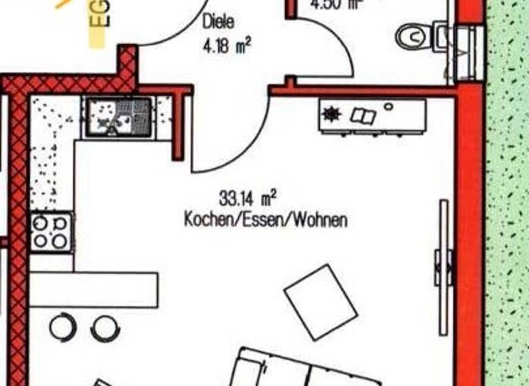 Wohnung zur Miete 775 € 2 Zimmer 62 m²<br/>Wohnfläche 01.07.2025<br/>Verfügbarkeit Roßtal Roßtal 90574