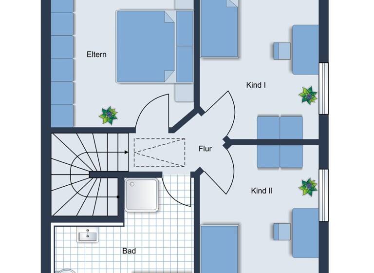 Doppelhaushälfte zur Miete - Erstbezug 1.250 € 4 Zimmer 100 m² 300 m² Grundstück frei ab 01.07.2026 Bühren Emstek / Bühren 49685