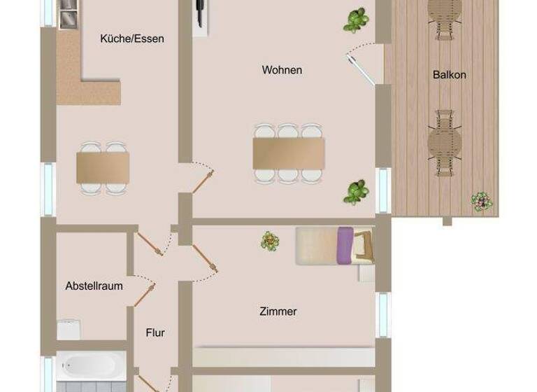 Wohnung zum Kauf 405.000 € 3 Zimmer 105 m² Achern 77855
