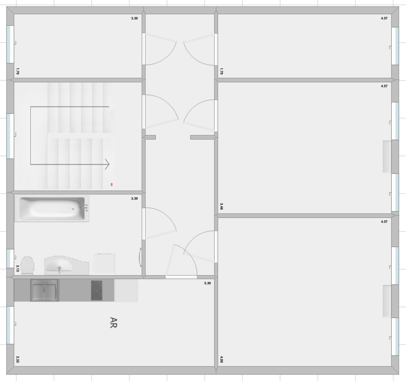 Wohnung zur Miete 488 € 4 Zimmer 84 m²<br/>Wohnfläche 3.<br/>Geschoss ab sofort<br/>Verfügbarkeit Wiesestraße 134 Debschwitz 3 Gera 07548