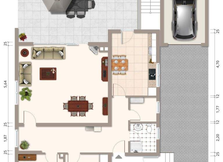 Wohnung zur Miete 1.300 € 3 Zimmer 112 m² Rüsselsheim Rüsselsheim am Main 65428