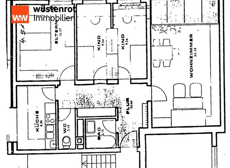 Wohnung zum Kauf 255.000 € 3 Zimmer 84,5 m² Weststadt Reutlingen 72762