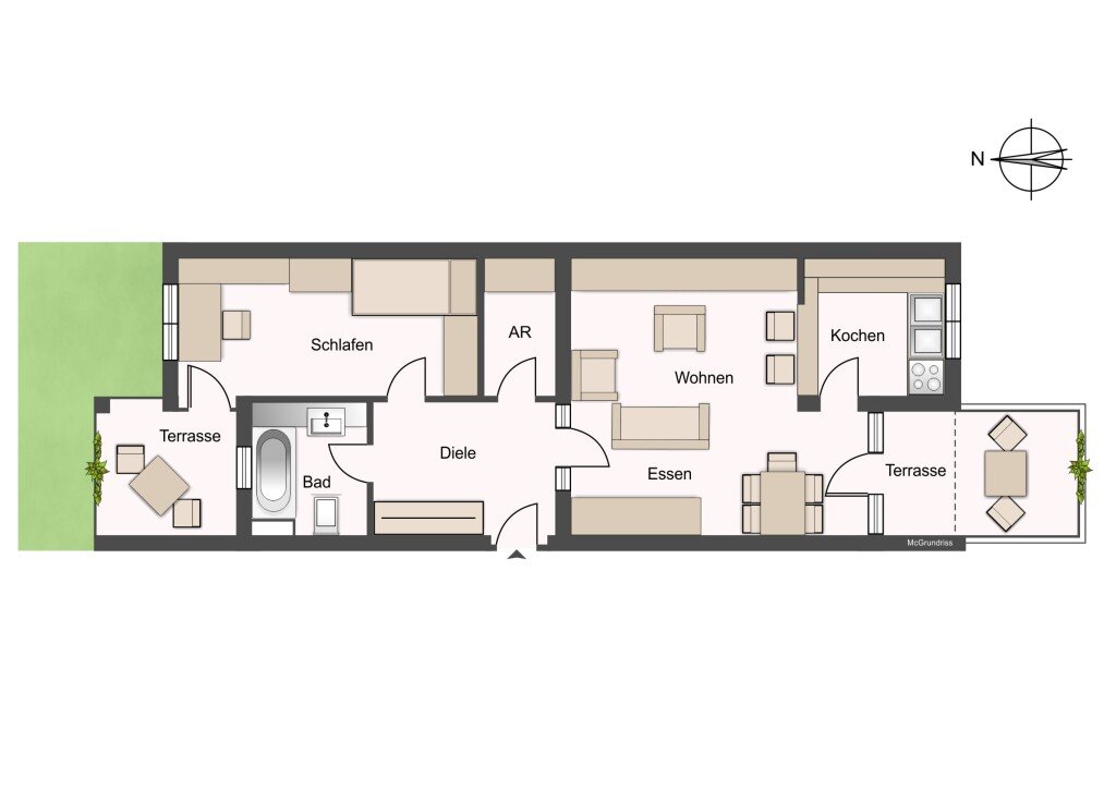 Wohnung zum Kauf 125.000 € 2 Zimmer 57,9 m²<br/>Wohnfläche Rohrbach Ober-Ramstadt 64372