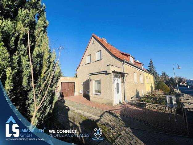 Doppelhaushälfte zur Miete 1.000 € 4 Zimmer 100 m² 484 m² Grundstück Mühlenstraße 11 Gardelegen 39638