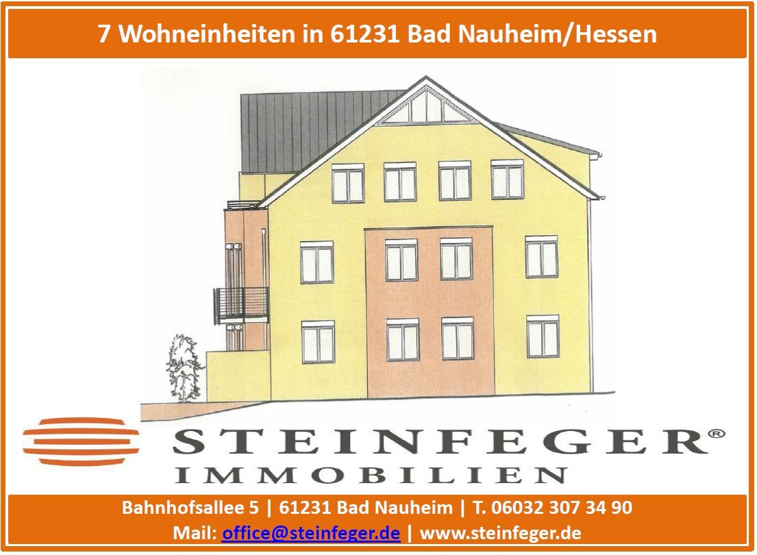 Mehrfamilienhaus zum Kauf als Kapitalanlage geeignet 4.900.000 € 707 m²<br/>Wohnfläche 707 m²<br/>Grundstück Bad Nauheim - Kernstadt Bad Nauheim 61231