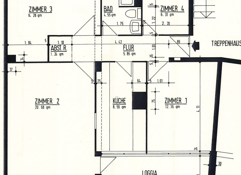 Wohnung zum Kauf 669.000 € 4 Zimmer 79 m² 4. Geschoss Hansaviertel Berlin 10557