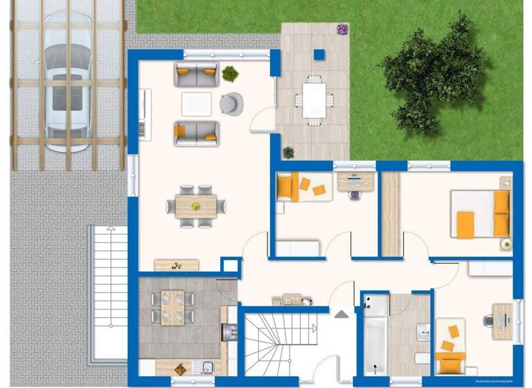 Mehrfamilienhaus zum Kauf 368.000 € 7 Zimmer 176,7 m² 843 m² Grundstück Kutenholz 27449