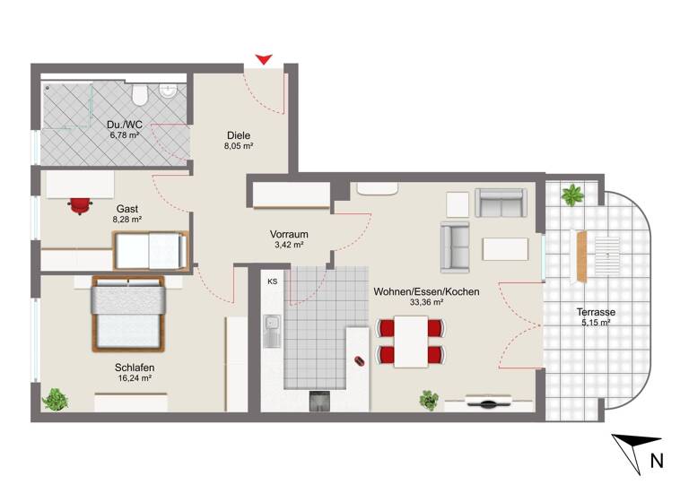 Wohnung zum Kauf 698.000 € 3 Zimmer 81,3 m²<br/>Wohnfläche Garmisch Garmisch-Partenkirchen 82467